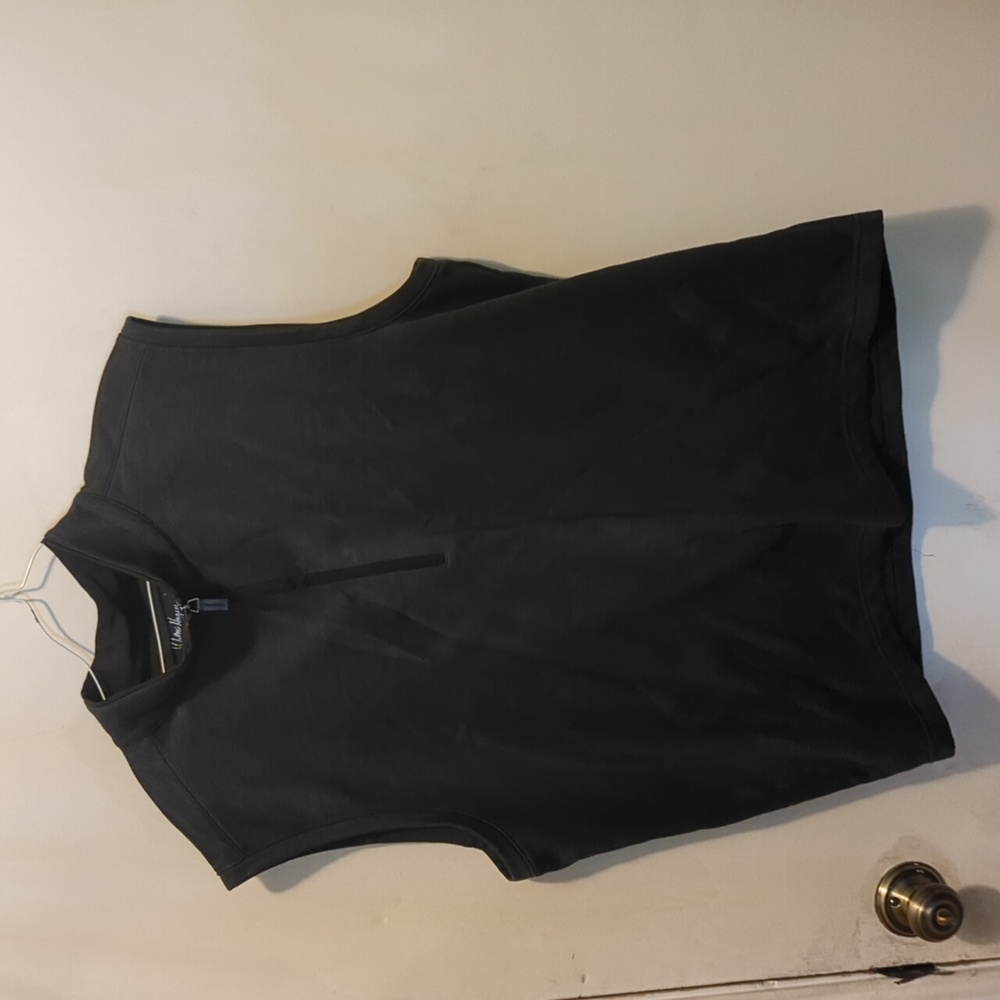 Golf Vest Black Size Large Walter Hagen